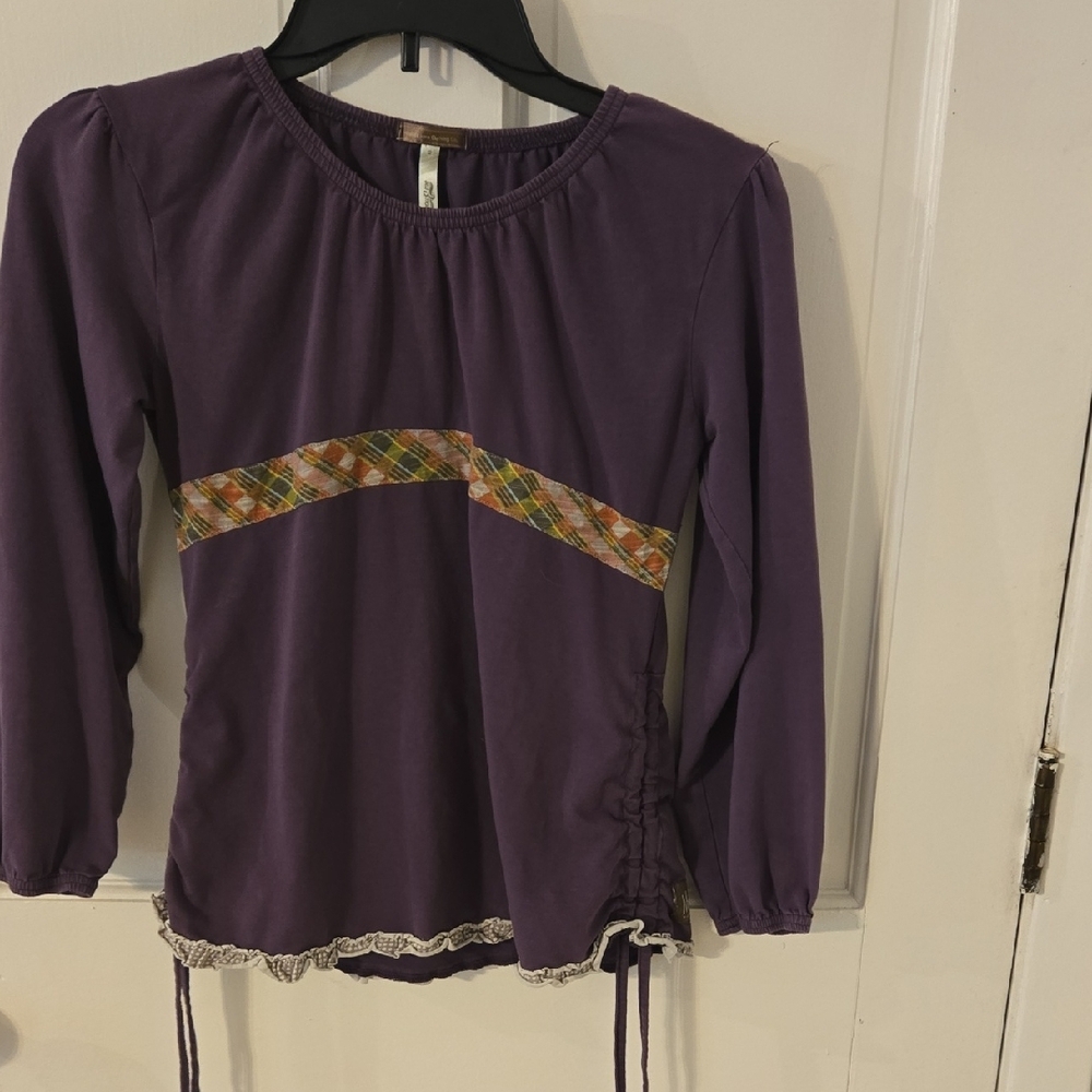 Matilda Jane Long Sleeve Purple Top Size 12